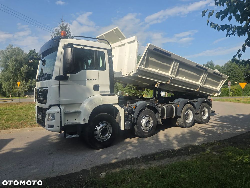 MAN TGS 35.400 8x4 wywrotka bordmatic - 4