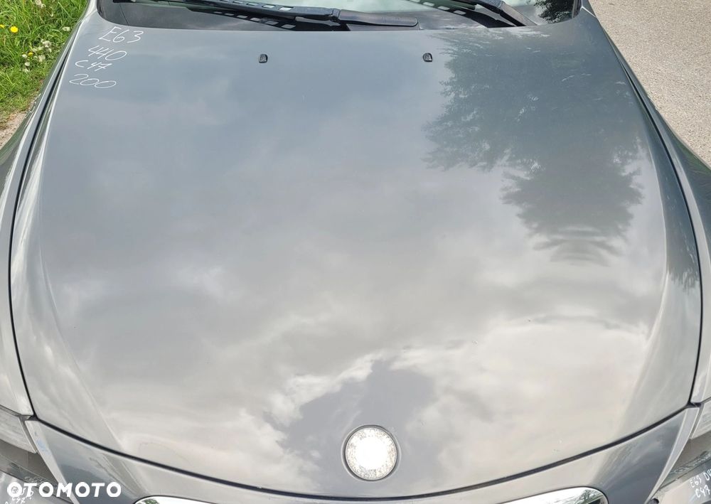 MASKA POKRYWA SILNIKA BMW E63 E64 440 STRARUSGRAU METALIC