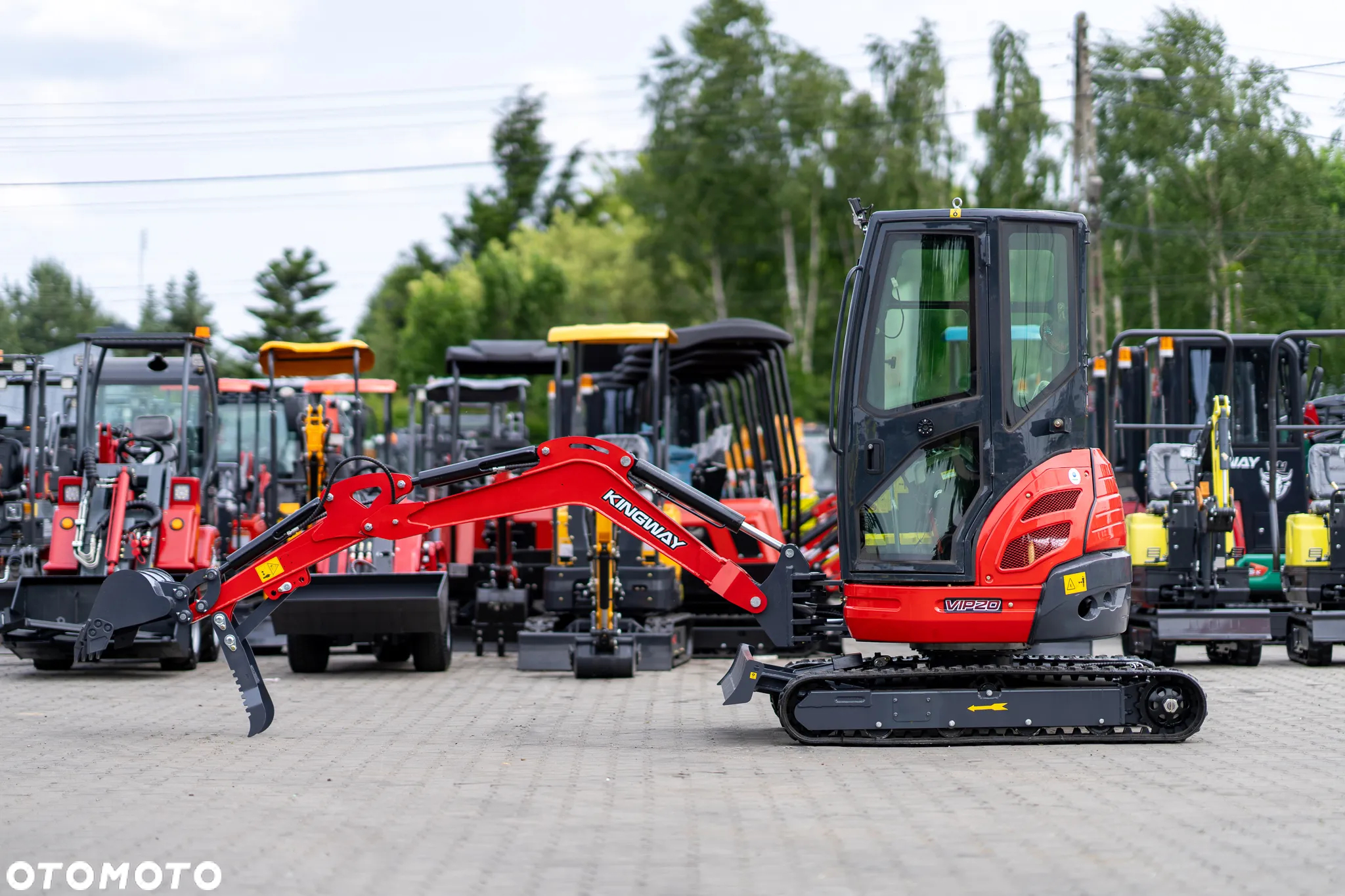 Kubota Kingway Engine KUBOTA SV20 Ramię SKR 22KM 3cyl 2000kg - 32