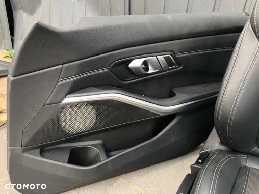 FOTELE TAPICERKA BMW 3 G21 SPORT GRZANE MANUALNE SKÓRA / MATERIAŁ KOMPLET - 7