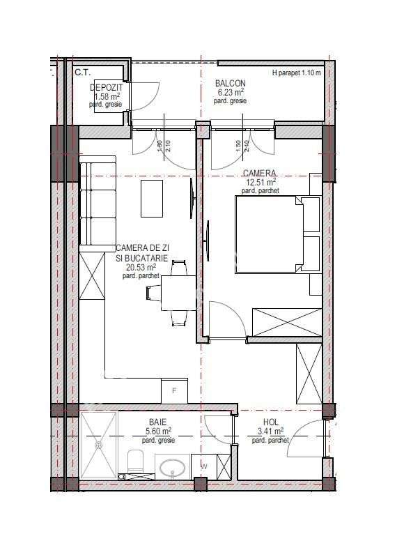Apartament cu 2 camere si gradina proprie zona Lacul lui Binder — fotografia 3