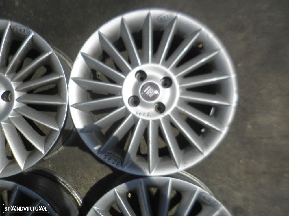 Jogo De Jantes Jgjant1275 FIAT LINEA 2007 1.3D 90CV 4P CINZA ET41 6X15 4X98 48MM - 5