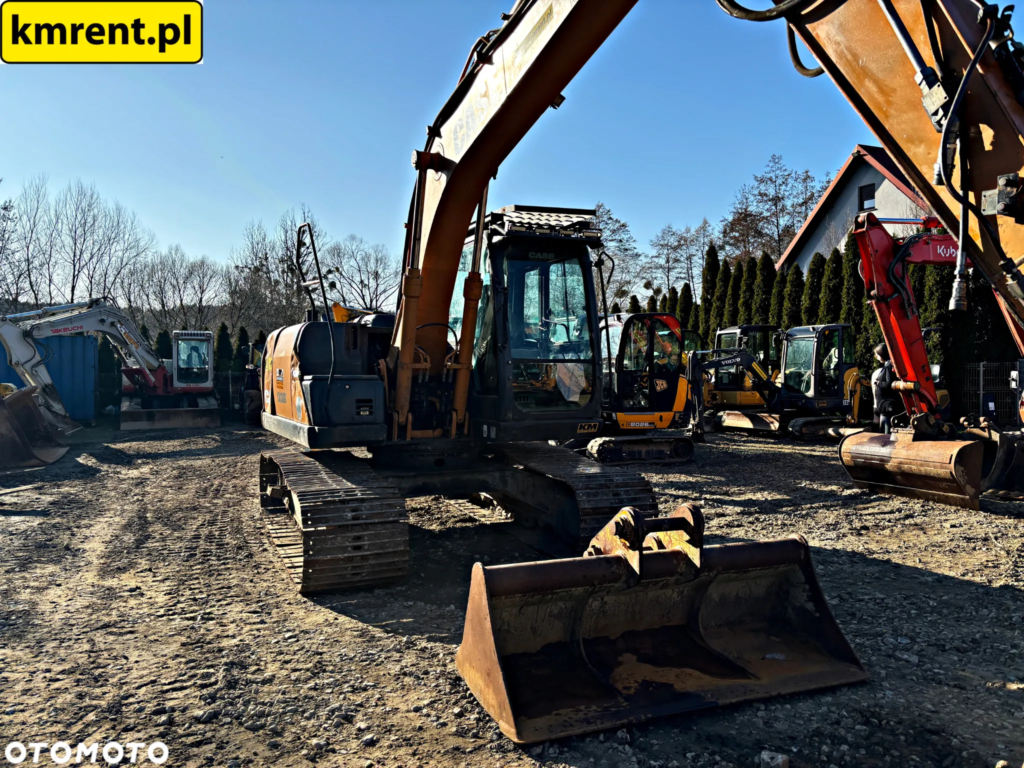 Case CX130B KOPARKA GĄSIENICOWA 2009R. | JCB JS 130 145 CAT 311 VOLVO ECR 140 - 11