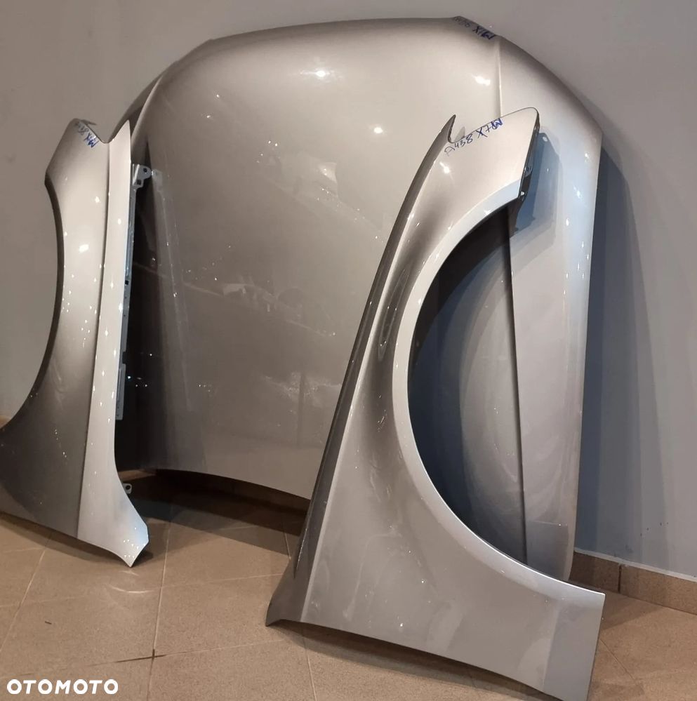 AUDI A4 B8 LIFT MASKA / POKRYWA SILNIKA W KOLOR: LX7W - 3