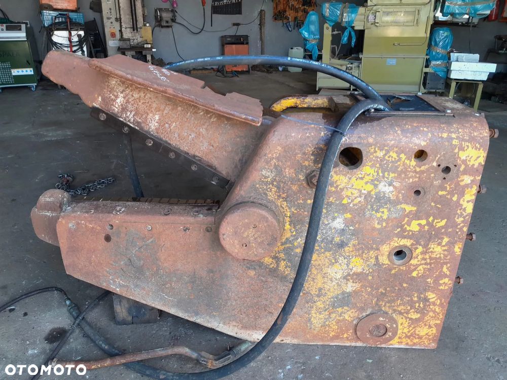 Kajman, nożyce aligatorowe hydrauliczne szczęka do cięcia złomu stali żelaza. - 6