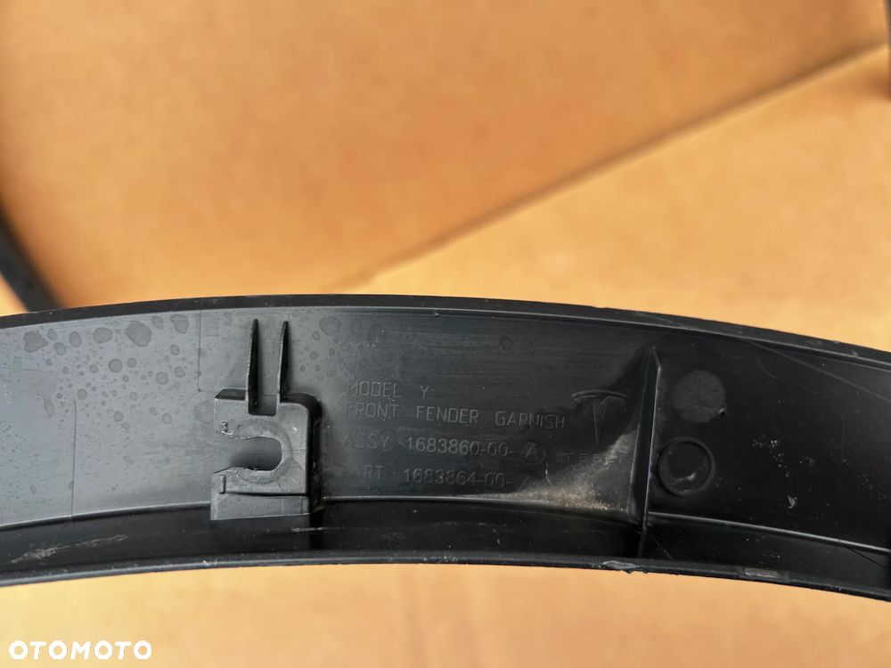 TESLA Y 1683860-00 1683859-00 LISTWA BŁOTNIKA PRAWA LEWA PRZEDNIA PRAWY LEWY PRZÓD ORYGINAŁ - 3