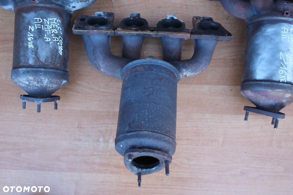 PUSTA PUSZKA KATALIZATORA KOLEKTOR WYDECHOWY OPEL MERIVA A CORSA C COMBO ZAFIRA A ASTRA G 1.6 Z16XE 101KM - 6