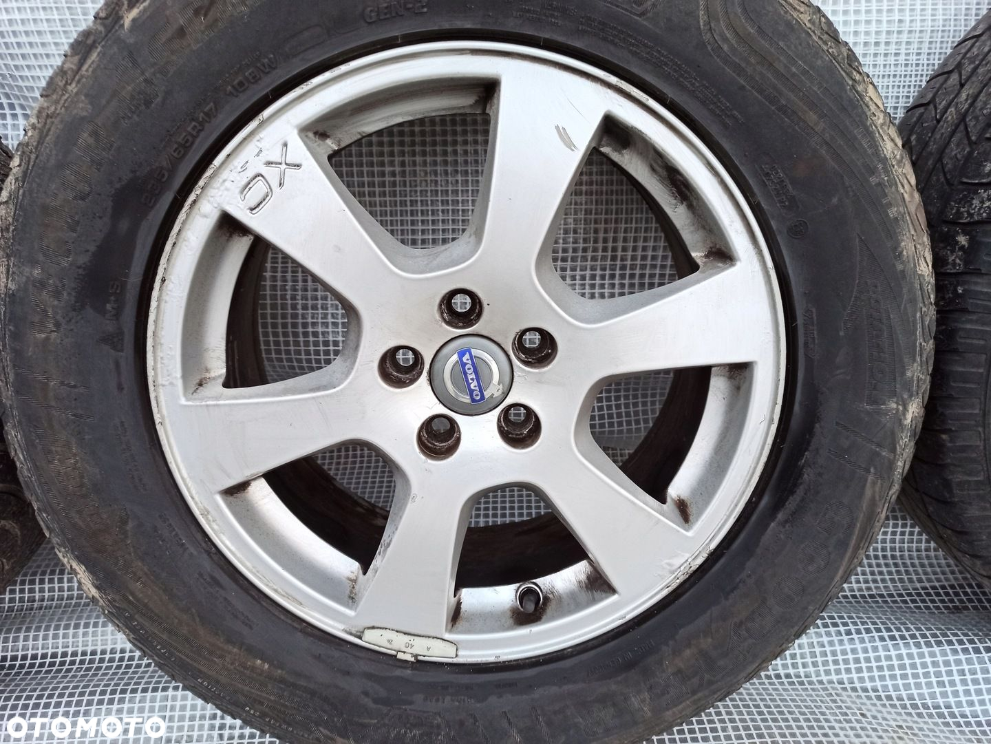 VOLVO XC60 FORD KOŁA FELGI ORYGINALNE 235/65R17 5x108 ET55 7.5Jx17 30671480 - 3