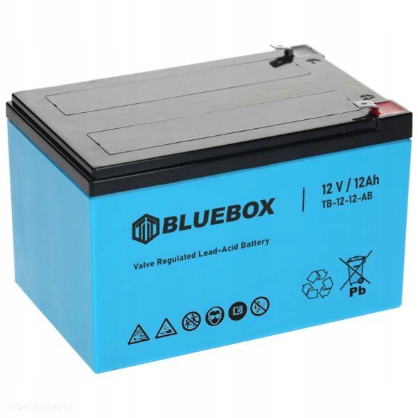 Akumulator BLUEBOX VRLA AGM 12V 12Ah 150x98x100 - 1