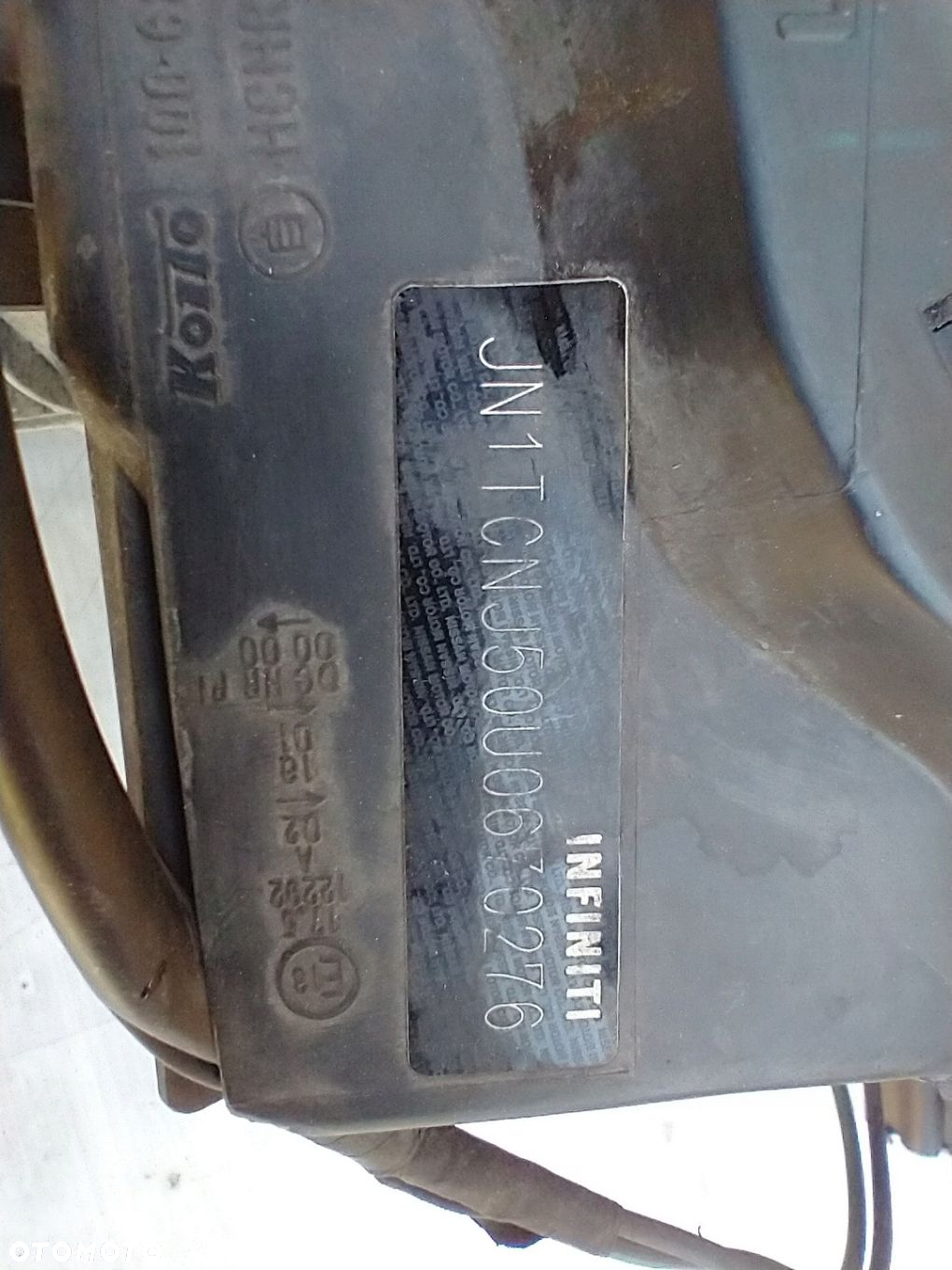 INFINITI EX EX37 EX35 EX30D QX50 LAMPA PRAWA PRZÓD PRZEDNIA ANGLIK UK - 16