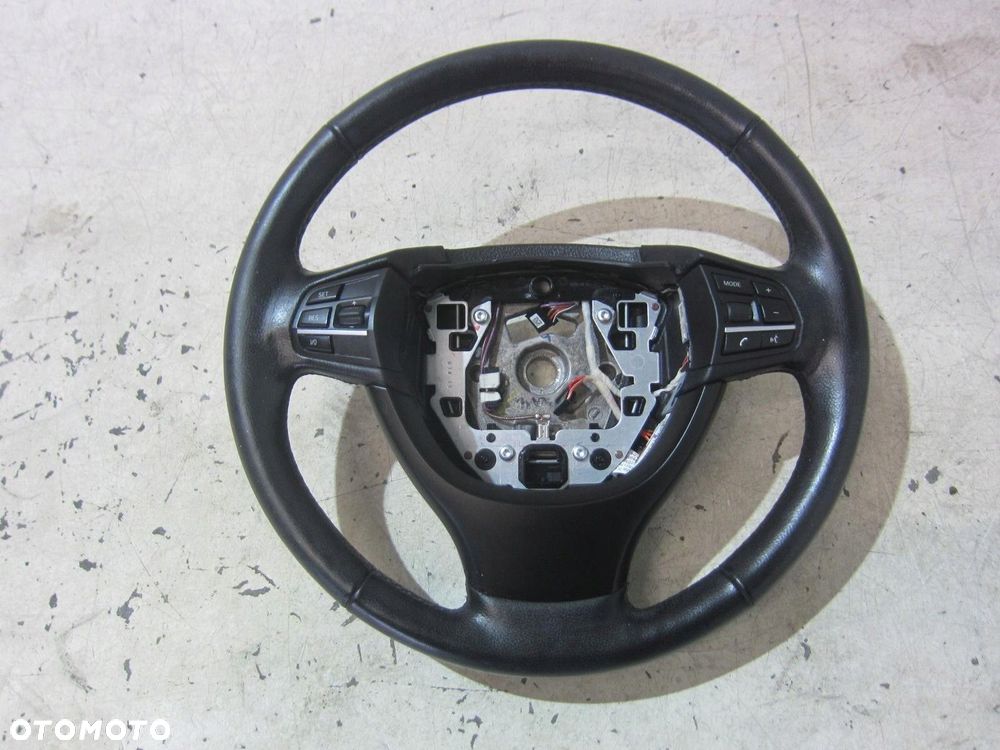 BMW 5 F10 F01 F02 F07 KIEROWNICA SKÓRZANA GRZANA PODGRZEWANA 6790889 - 1