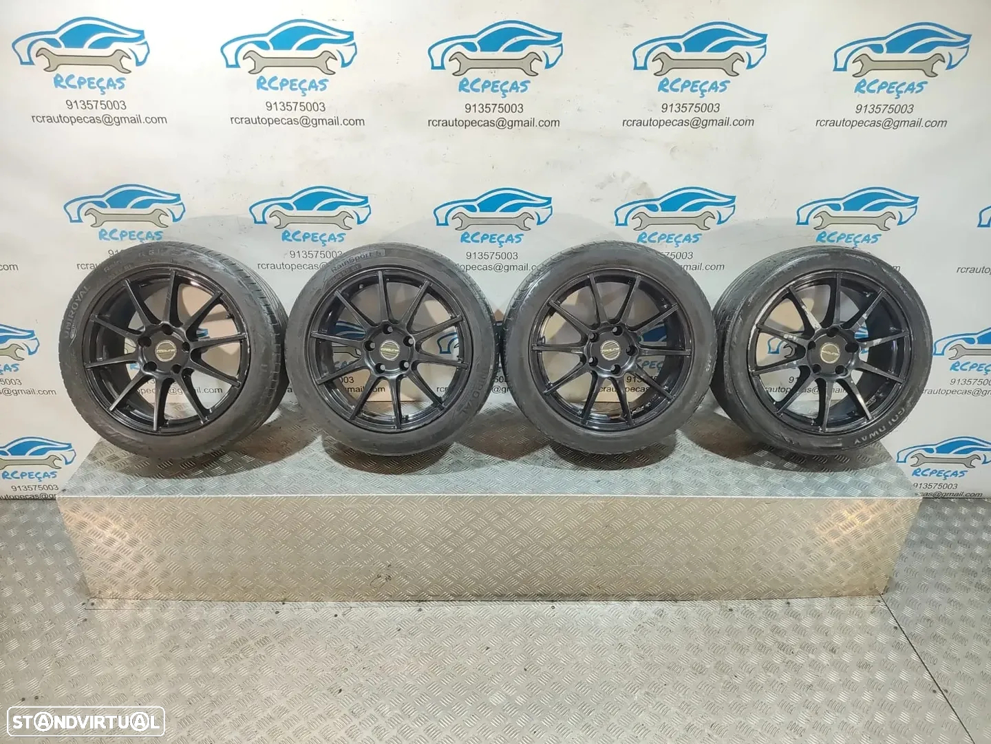- Jantes 17" Originais Proline Wheels - BMW - 7,5J | ET38 | 5x120 - Originais - E87 | E81 | E88 | E82 | E90 | E91 | E92 | E93 | Polegadas | Jante - 18