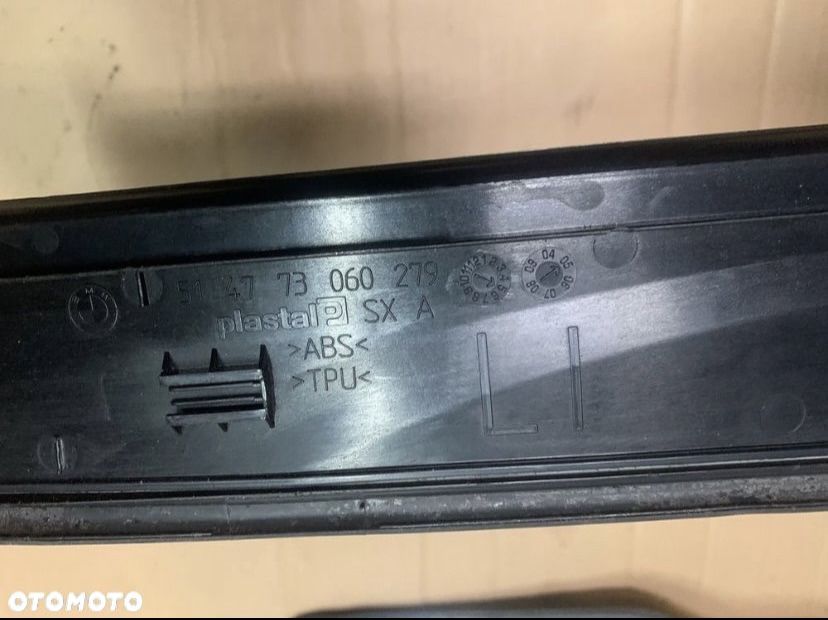 Listwa progowa przód tył lewa prawa bmw 3 e90 e91 - 4