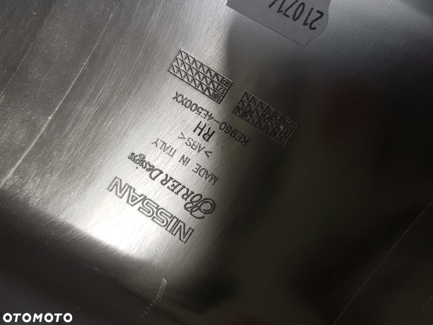 NOWA ORYGINALNA NAKŁADKA POKRYWA OBUDOWA LUSTERKA PRAWEGO NISSAN QASHQAI II 2 J11 X-TRAIL T32 - 5