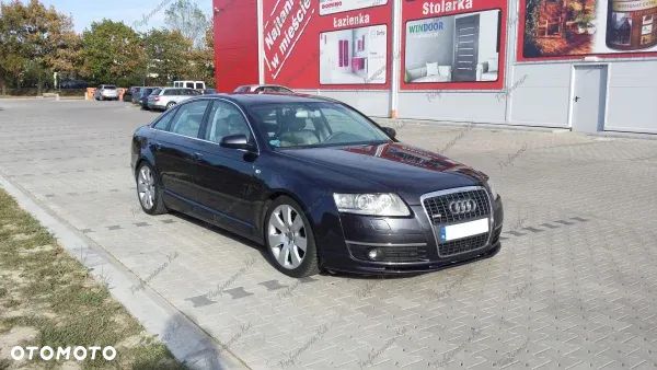 AUDI A6 C6 4F PRZEDNIA DOKŁADKA ZDERZAKA PODKŁAD - 3