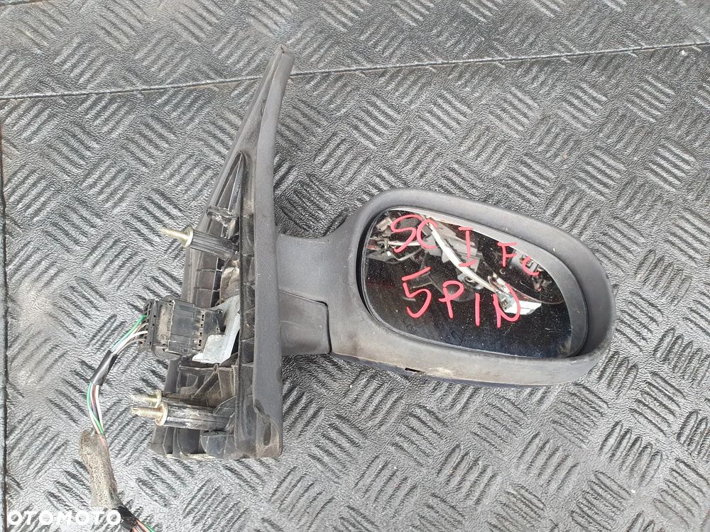LUSTERKO PRAWE RENAULT SCENIC I LIFT 5 PIN EUROPA GRANATOWE - 3
