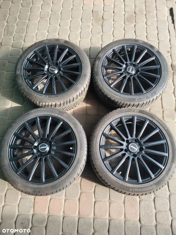 Koła zimowe 18" - BMW F10 F11 - 245/45R18 100V Conti 6mm - 1