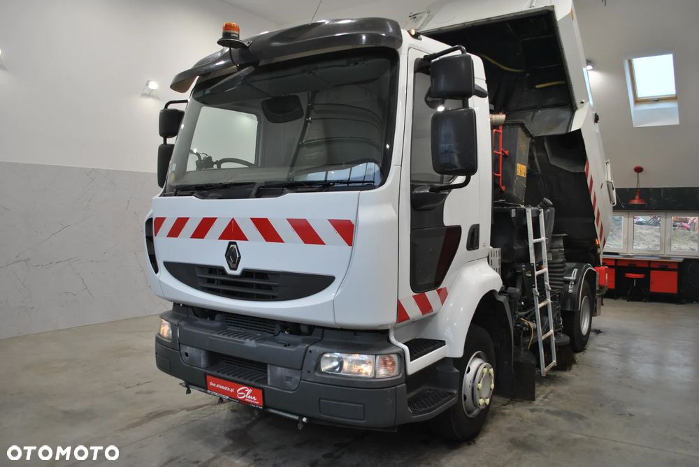 Renault Midlum 220 Zamiatarka SEMAT Johnston Szczotki L/R 2014r 2770 Mth - 5