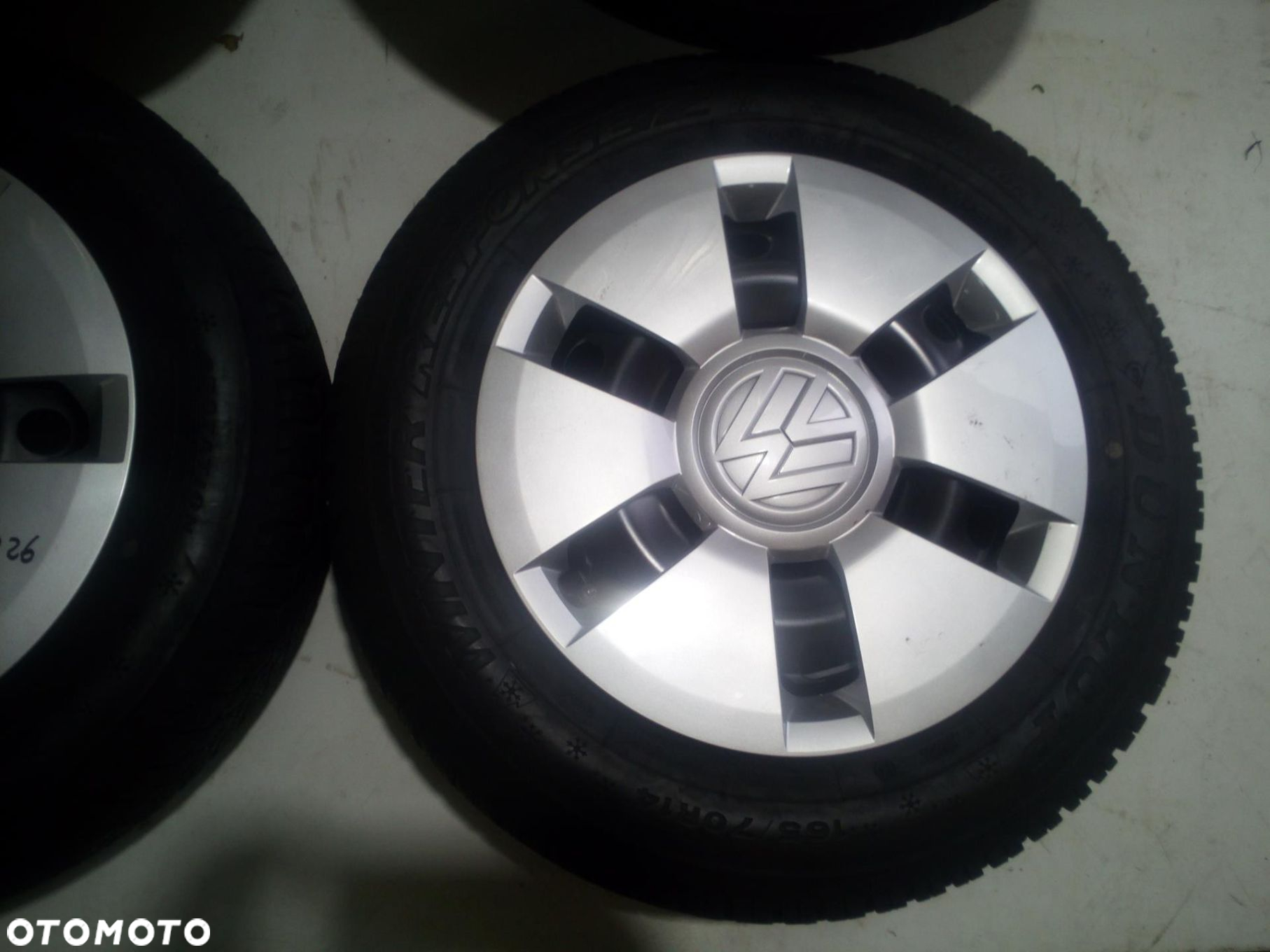Koła 4x100 14 Vw Up Dunlop 8mm (A9026) - 4