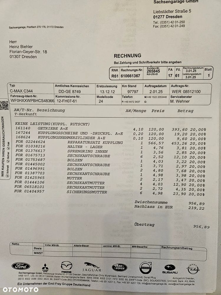 Ford Grand C-MAX 1.6 EcoBoost Titanium - 19