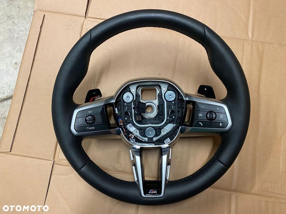 kierownica bmw x1 u11 skóra grzana - 1