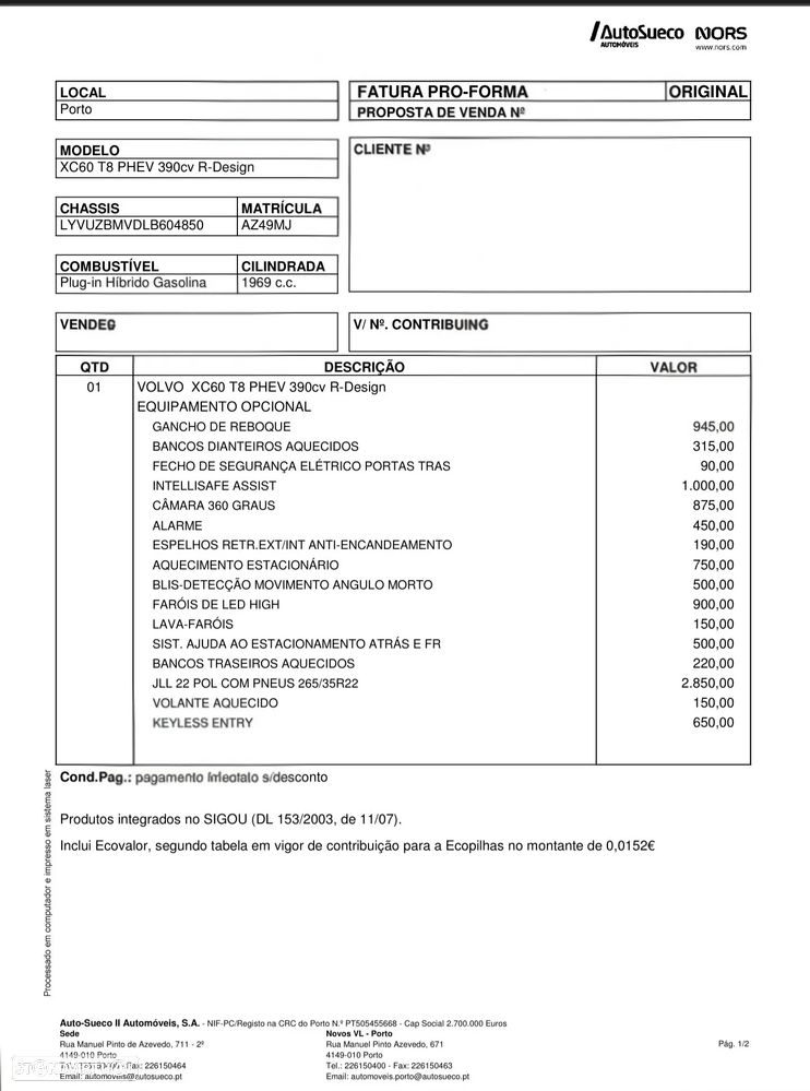 Volvo XC 60 2.0 T8 PHEV R-Design AWD - 17