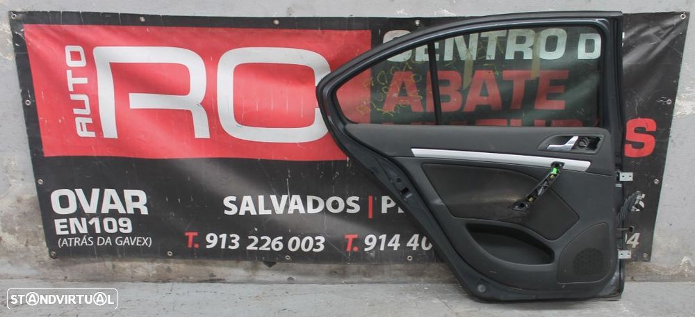 Porta de Trás do Lado Esquerdo Skoda Ocatvia de 2007 - 2
