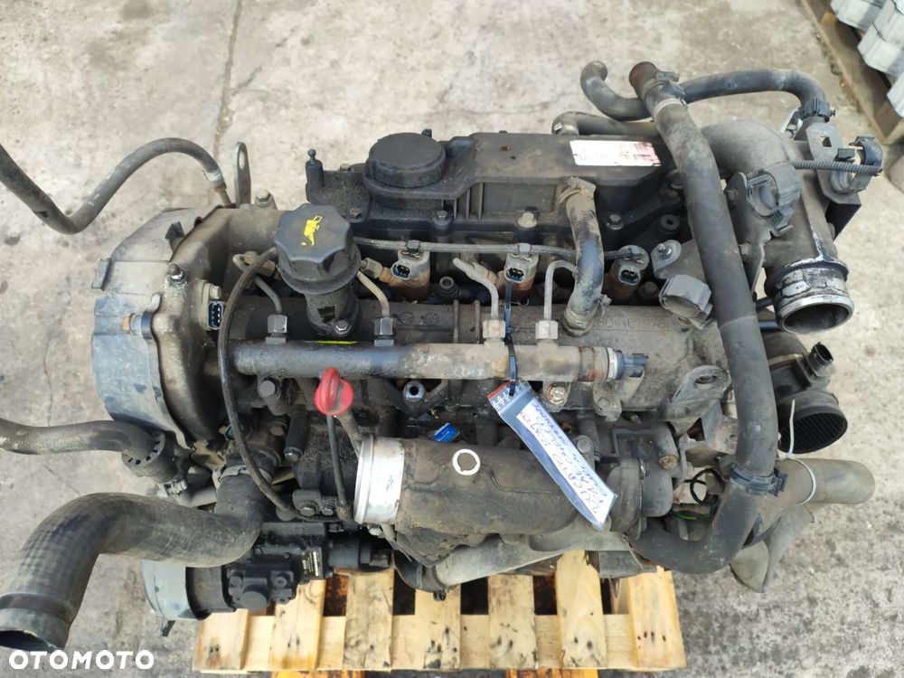 Silnik kompletny 2.3 JTD Euro4 przebieg 200tys. km F1AE0481D 120KM do Fiat Ducato III 06-14 kompletny z całym osprzętem film z pracą silnika - 2