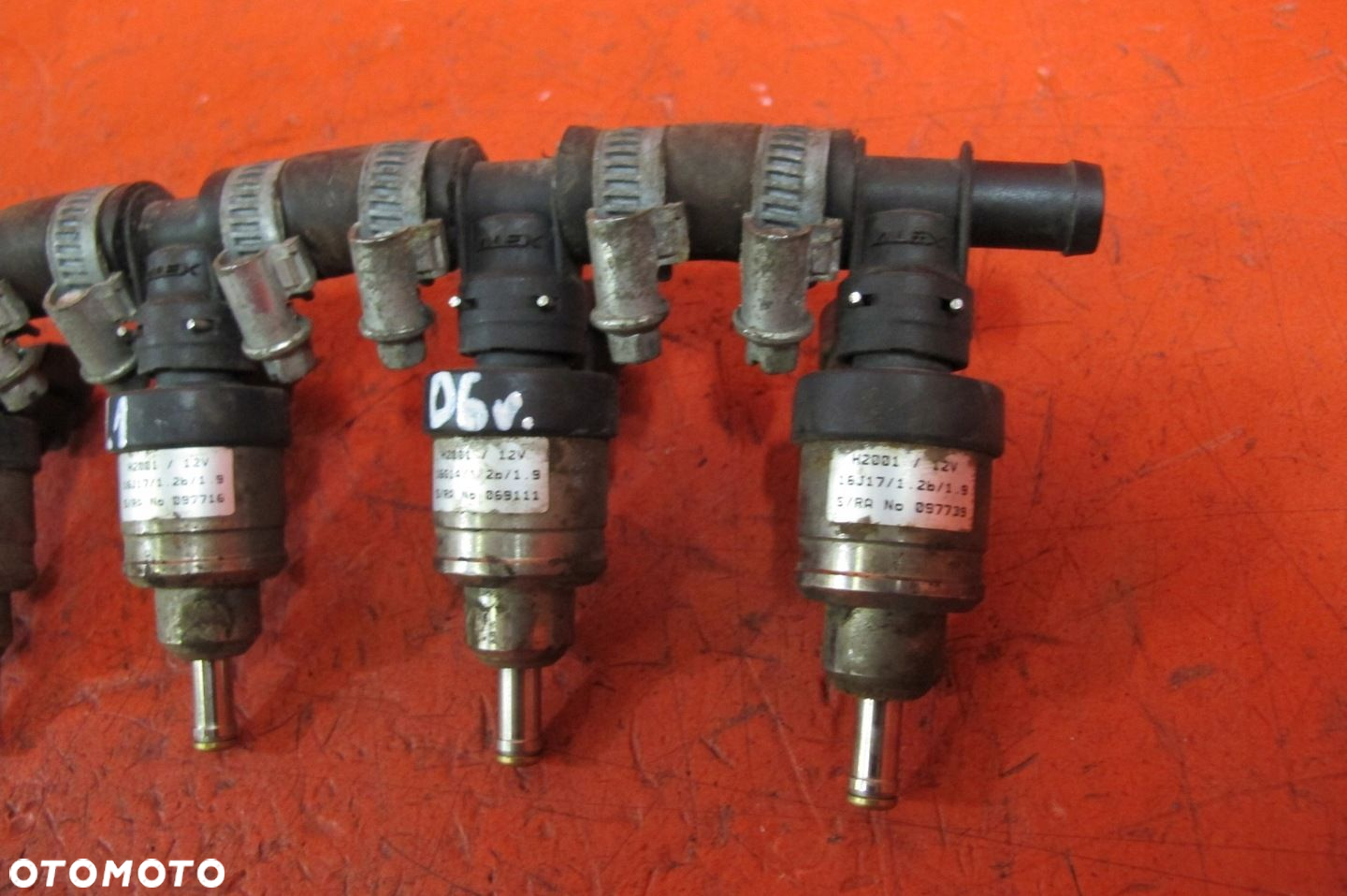 LISTWA WTRYSKOWA WTRYSKIWACZE GAZU LPG HANA H2001 - 3