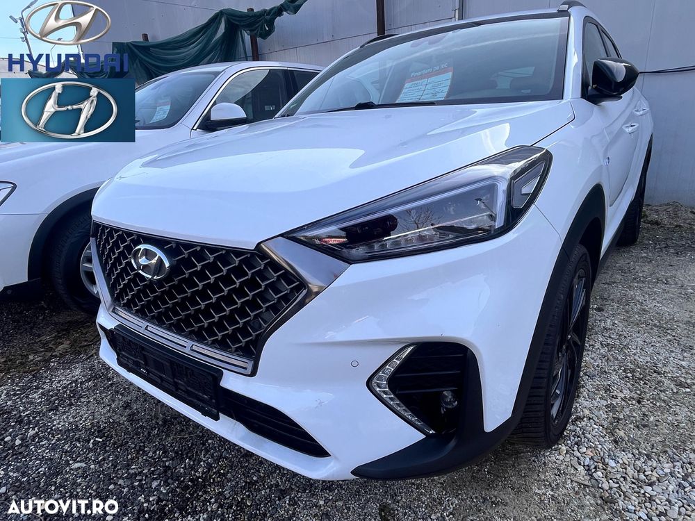 Hyundai Tucson blue 2.0 CRDi 4WD Aut. N Line