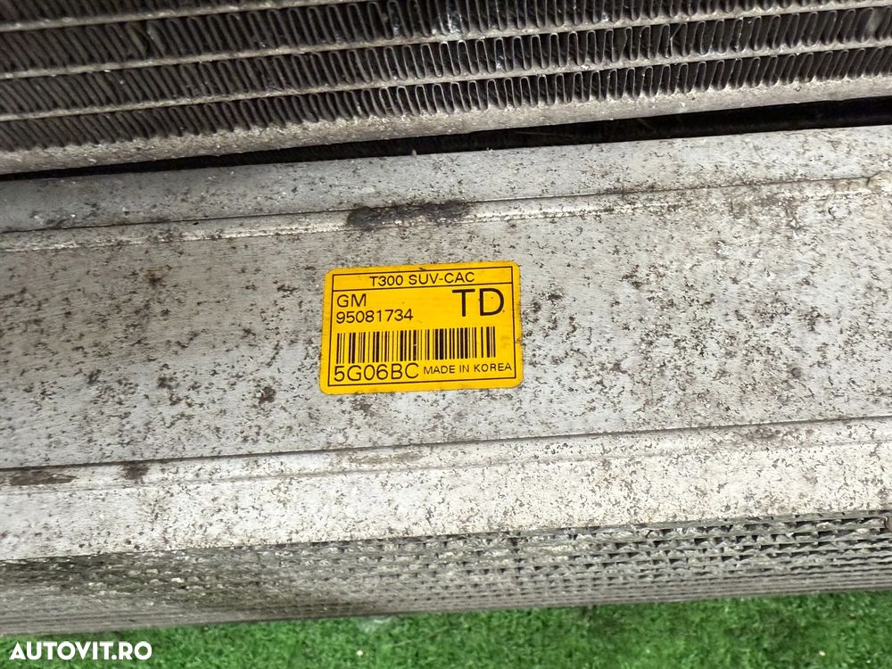 RADIATOR APA / ELECTROVENTILATOR / RADIATOR AC / ELECTROVENTILATOR / INTERCOOLER OPEL MOKKA A 1.6 DIESEL 2015 COD OEM 42607459 95424670 F00S3D2029 95081734 2012-2016 OPEL MOKKA A 1.6 DIESEL 2015 COD OEM 42607459 95424670 F00S3D2029 95081734 2012-2016 - 8