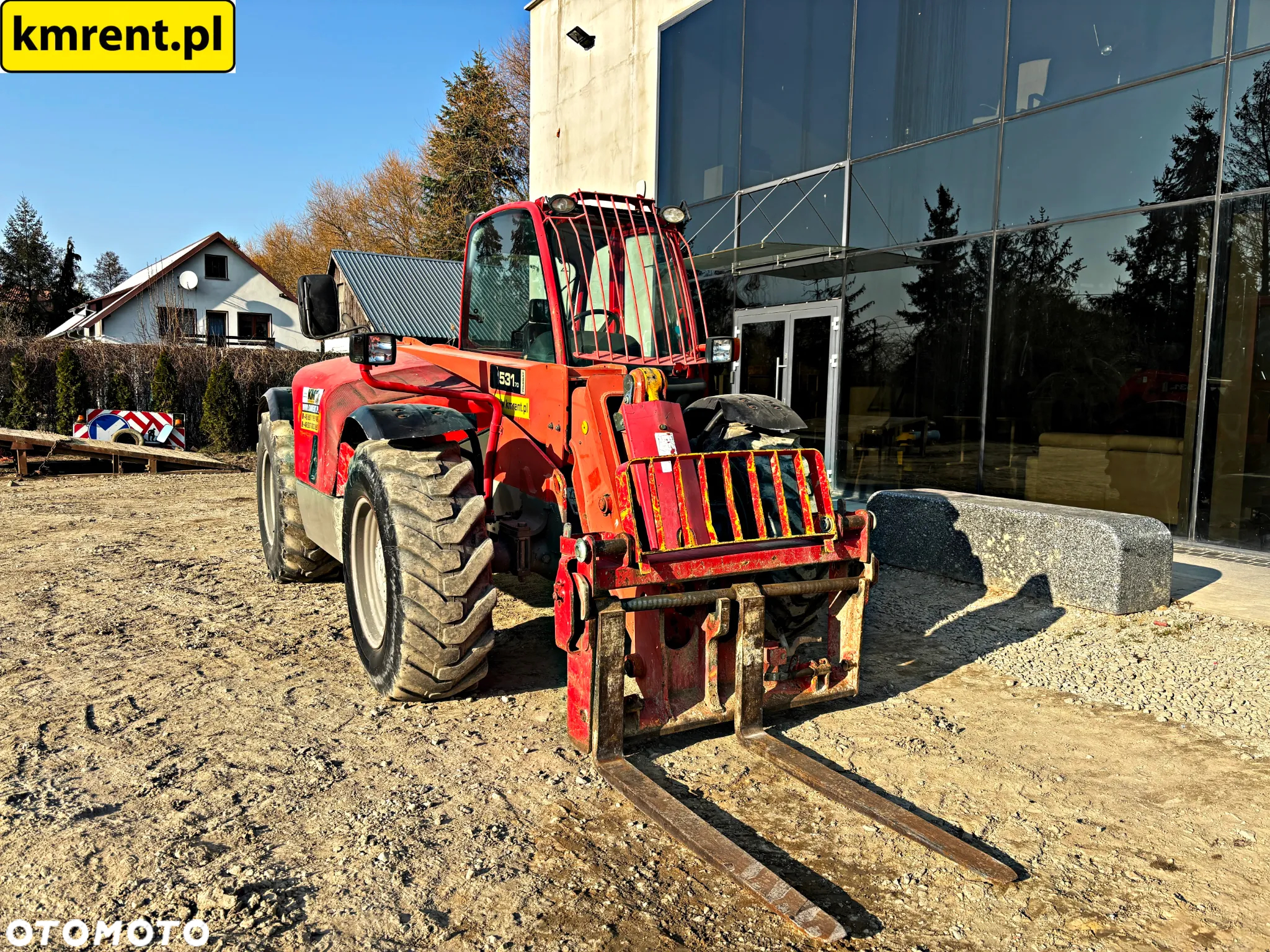 JCB 531-70 ŁADOWARKA TELESKOPOWA 2008r. | JCB 528-70 MANITOU 741 73 - 4