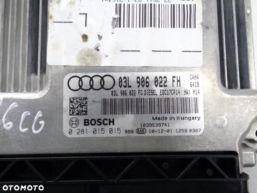 audi a6 s6 c6 4f 2.0 tdi sterownik silnika - 2