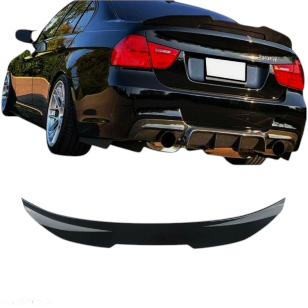 BMW 3 E90 05-11 SPOILER LOTKA PSM LOOK TYŁ SPOJLER KLAPY BAGAŻNIKA DOKŁADKA - 2