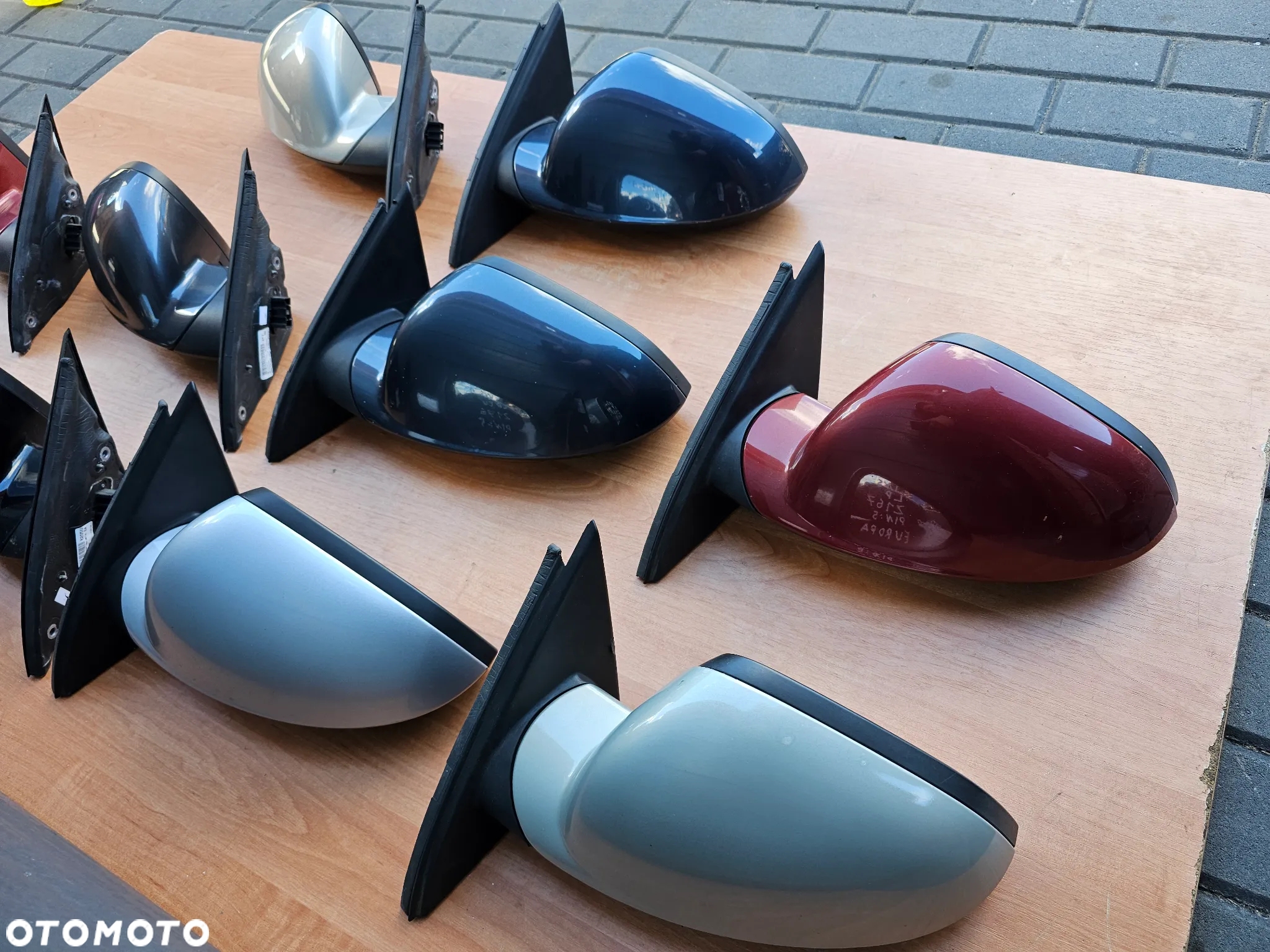 DUŻO KOLORÓW LUSTERKO LEWE PRAWE ZEWNĘTRZNE OPEL INSIGNIA A EUROPA 5 PIN Z20R Z22A Z40R Z163 Z50C Z50B Z177 Z176 Z30K Z168 Z22C Z179 Z167 Z20Z Z41C Z190 - 4