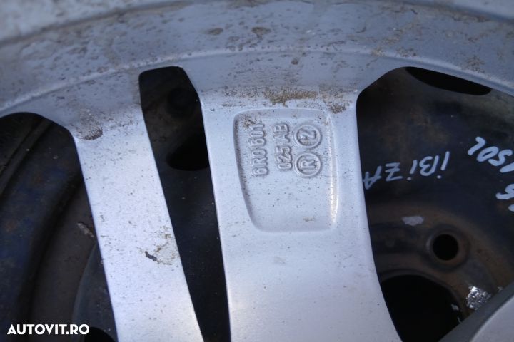 Roata de rezerva R15 6R0601025AB 195/55 R15  6JX15H2 ET40 ALUMINIU 6R - 4