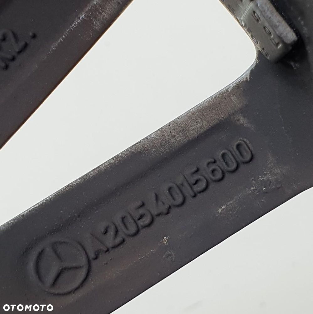ALUFELGA FELGA 17 7J ET48.5 5X112 MERCEDES W205 A2054015600 1SZT - 4