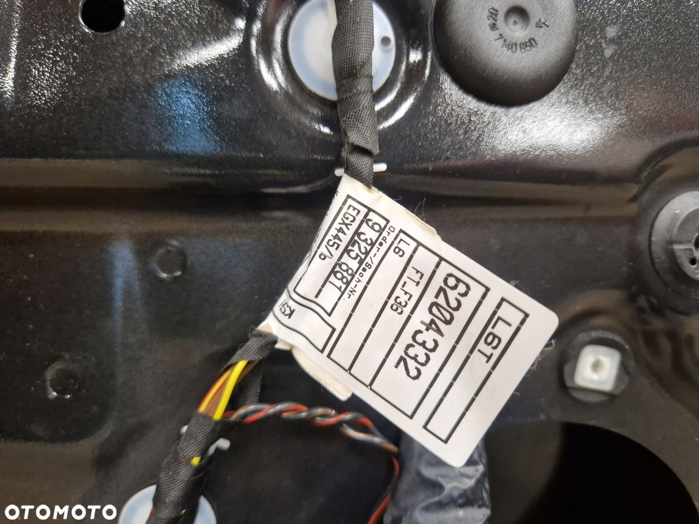 BMW F36 DRZWI PRAWE PRAWY PRZÓD KOMPLETNE SZYBA 16R 475 BLACK SAPPHIRE ORI - 4