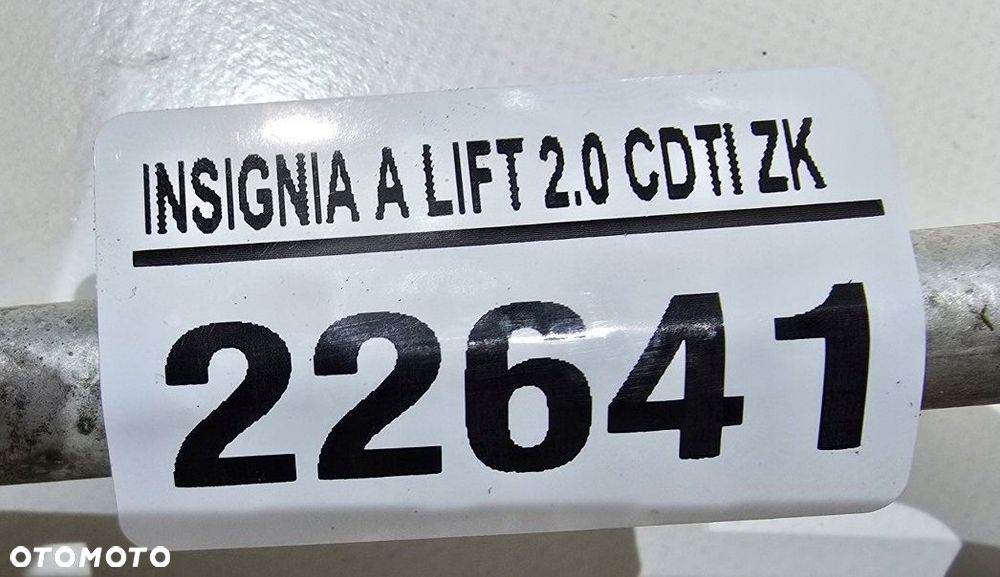 przewód klimatyzacji insignia a 2.0 cdti 13r 13220107 - 4