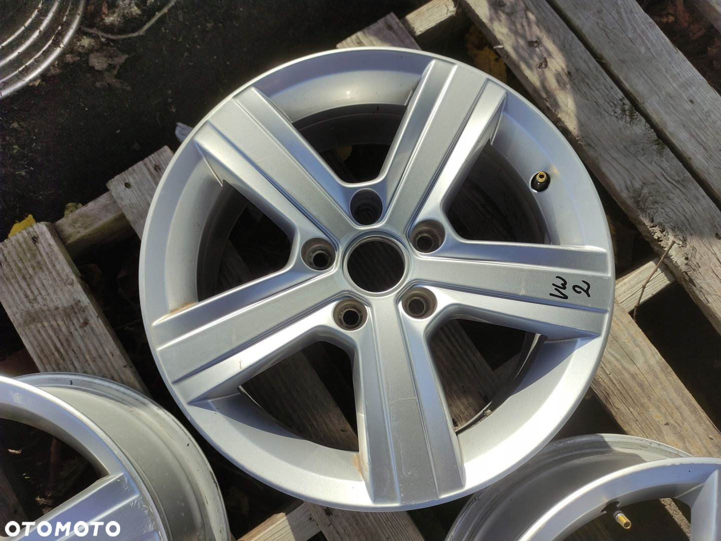 VW GOLF VII 7 FELGI ALUMINIOWE 16 5x112 ET46 5G0601025BP - 5