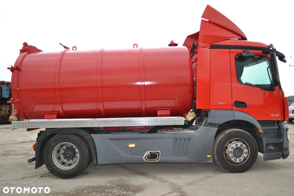 Mercedes-Benz ANTOS 1840 ASENIZACYJNY SZAMBIARKA NOWA BECZKA 12.5 m³ POMPA JUROP MOD.PN 106 D  KLIMATYZACJA - 5