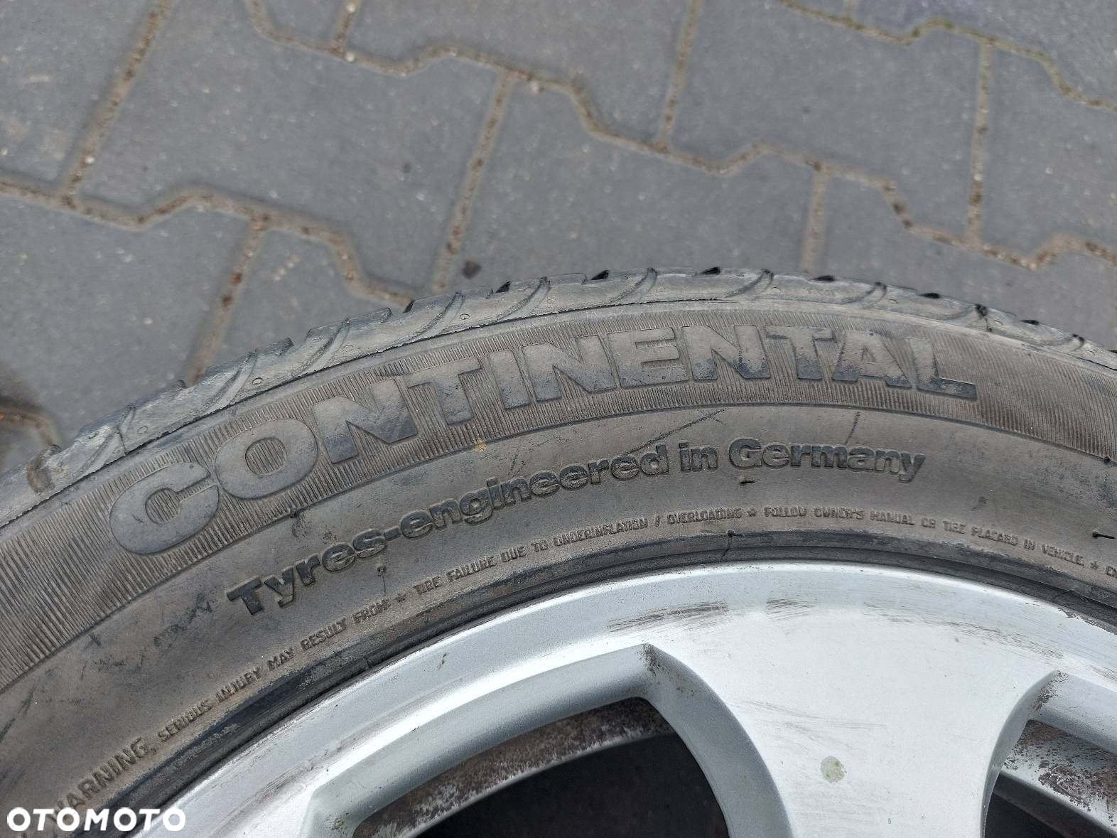 KOŁO FELGA OPONA ZAPAS 5x112 7Jx16 205/55R16 AUDI A6 C6 4B0601025T - 4