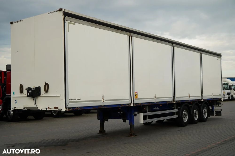 LeciTrailer / CONTAINER / PODEA REZISTENTĂ / LATERALĂ DESCHISĂ / - 2