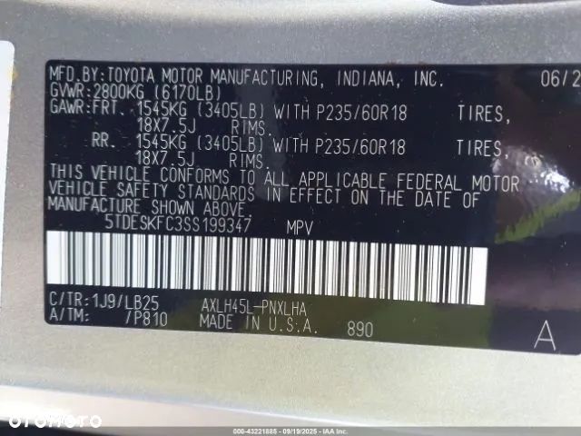 Toyota Sienna - 17