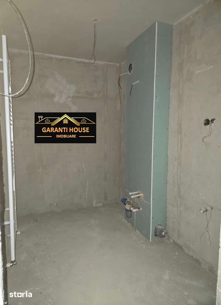 Bloc nou, apartament cu o camera + terasa, semifinisat, 53 500€ neg. - Imagine principală: 4/5