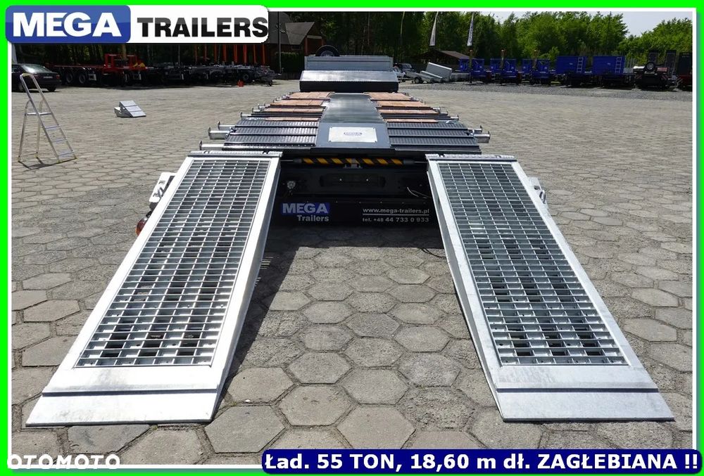 Mega Laweta 13,60 + 5,00 m wysuw, 4 x ZAGŁĘBIANA, najazdy HYDRULICZNE 3,0 M !!! - 12