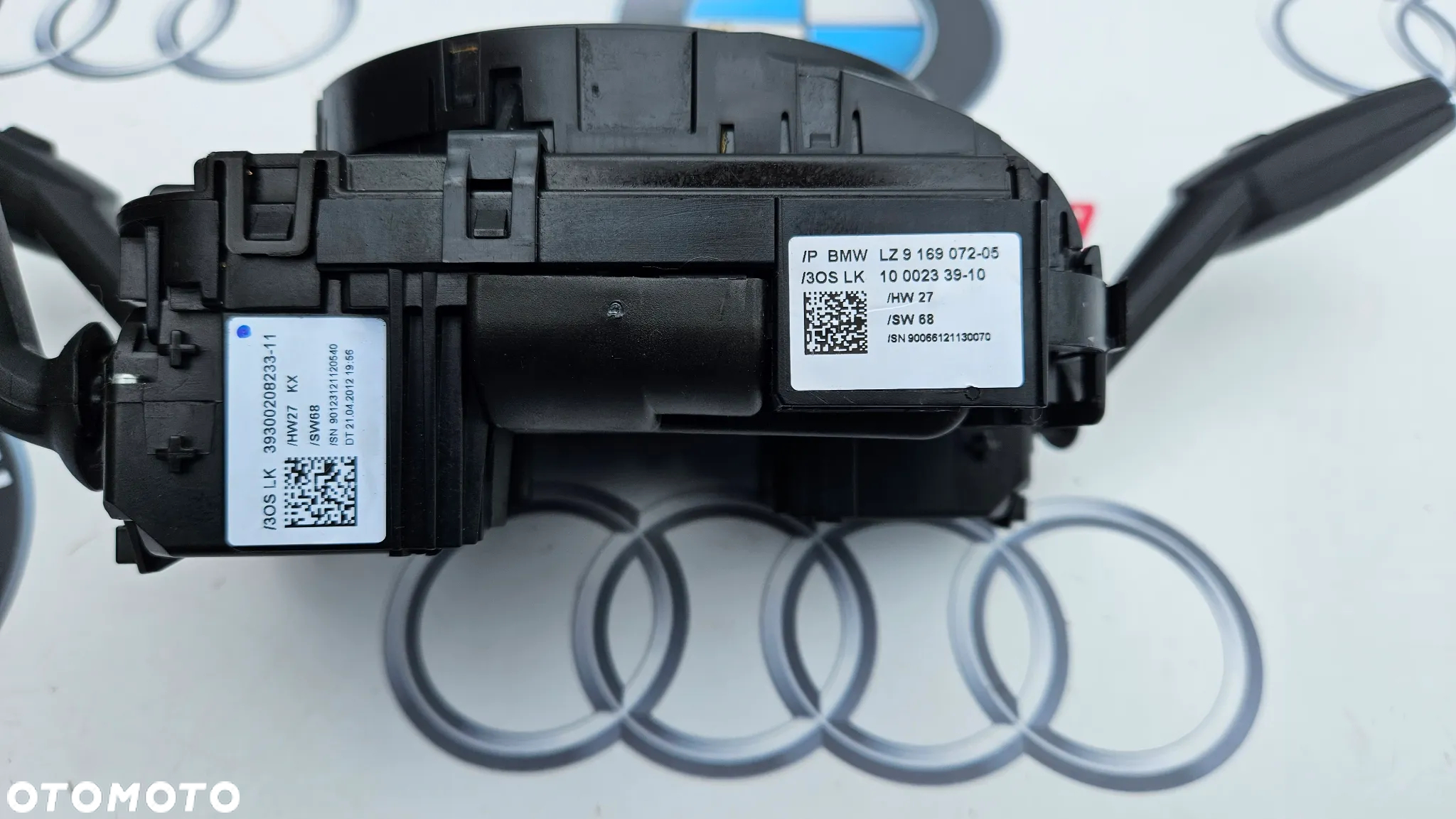 BMW X6 E71 LIFT LCI Manetki Przełącznik Zespolony Taśma Kaseta sprzęgacza obrotowego Pająk 9122509 9169072 - 9