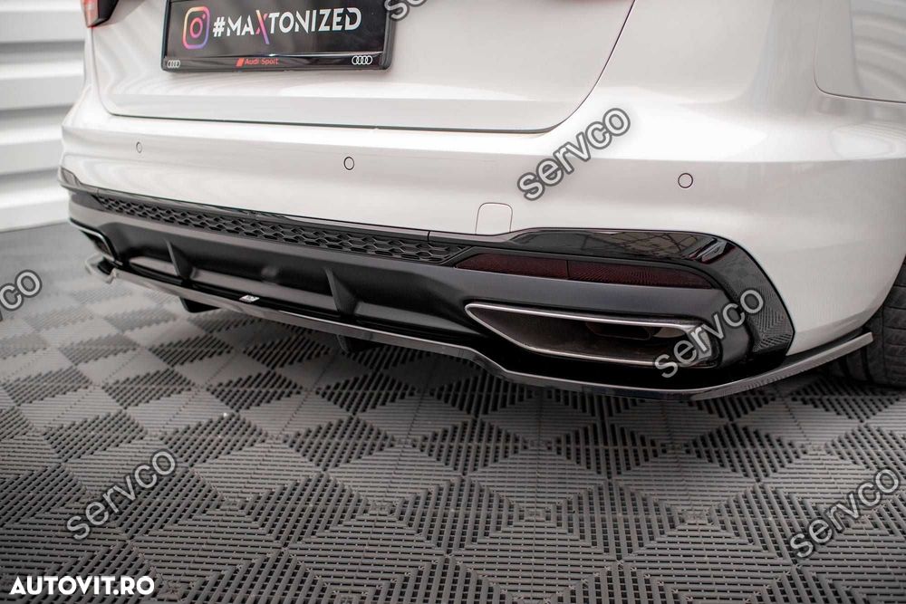 Prelungire bara spate Audi A4 S-Line B9 2019- v11 - Maxton Design - 5