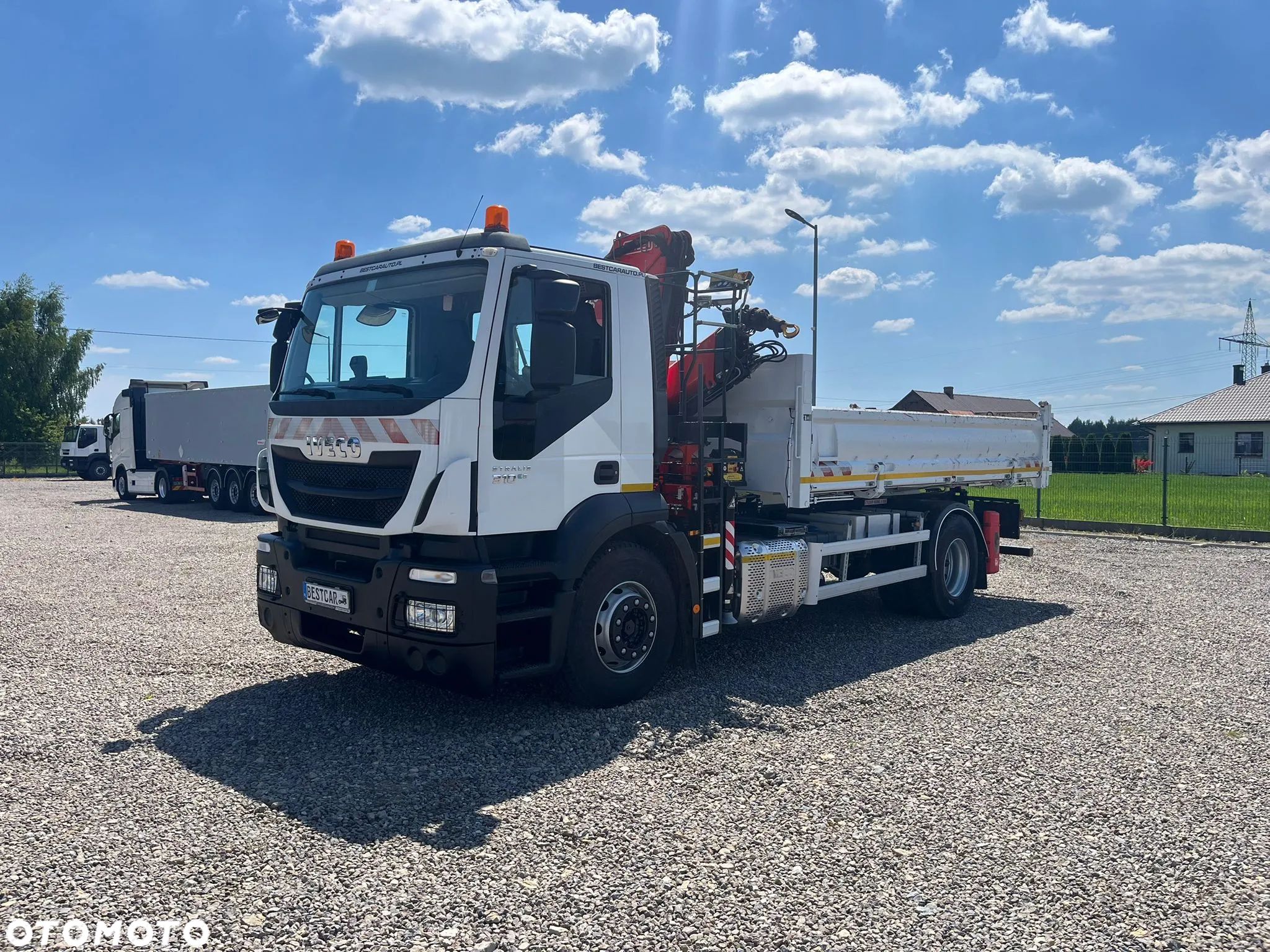 Iveco STRALIS 310 4X2 EURO6/ WYWROT+HDS FASSI F135/ BORDMATICS / TAN PERFEKT - 1