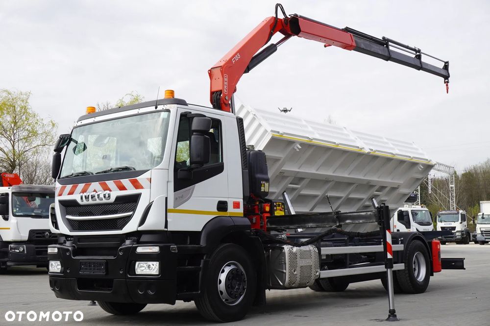 Iveco Stralis 19.310 / Wywrotka 2-stronna / Fassi F155A.0.23 / pilot - 13